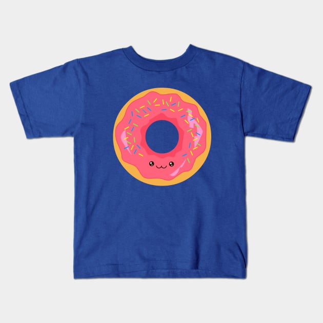Yummy Donut! Kids T-Shirt by AnishaCreations